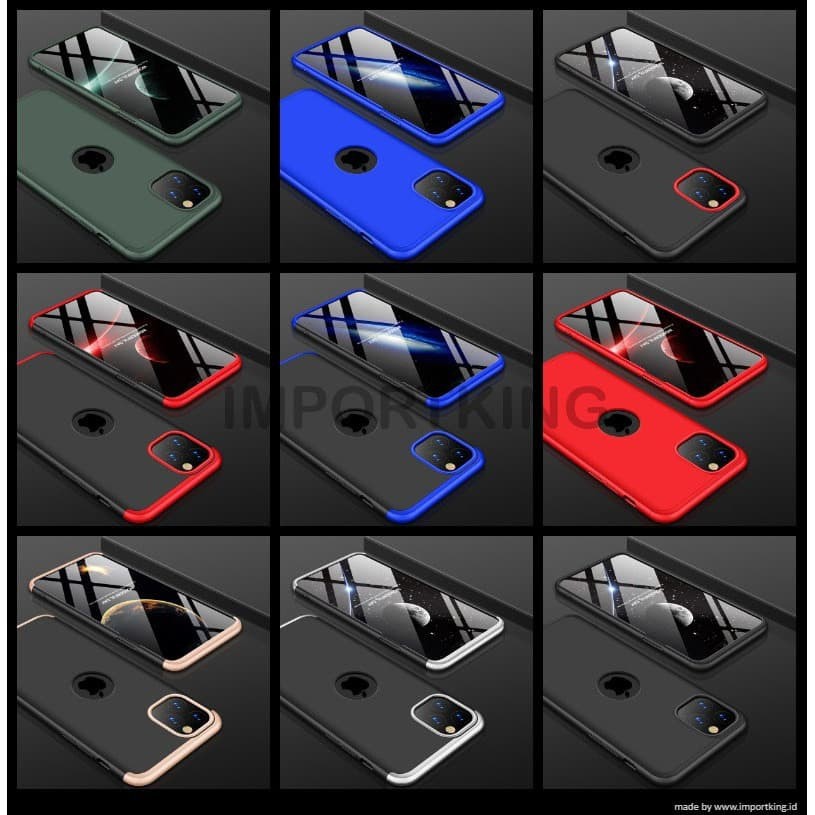 Hard Case Iphone 11 Pro Max GKK Full Protection 360 Hard Case Armor