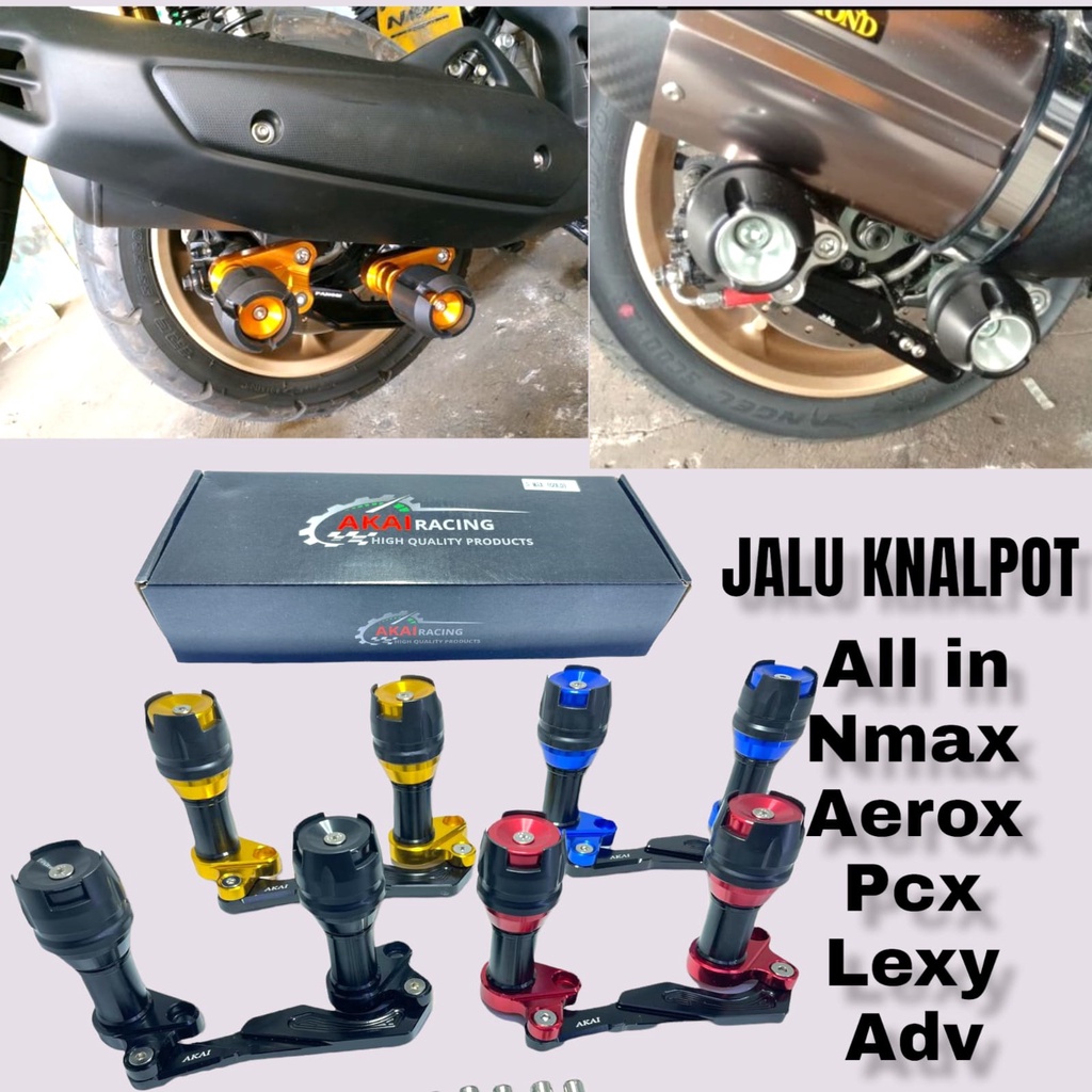 JALU KNALPOT NMAX PCX ADV AEROX LEXY DLL