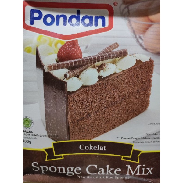 

SPONGE CAKE MIX RASA COKLAT 400GR