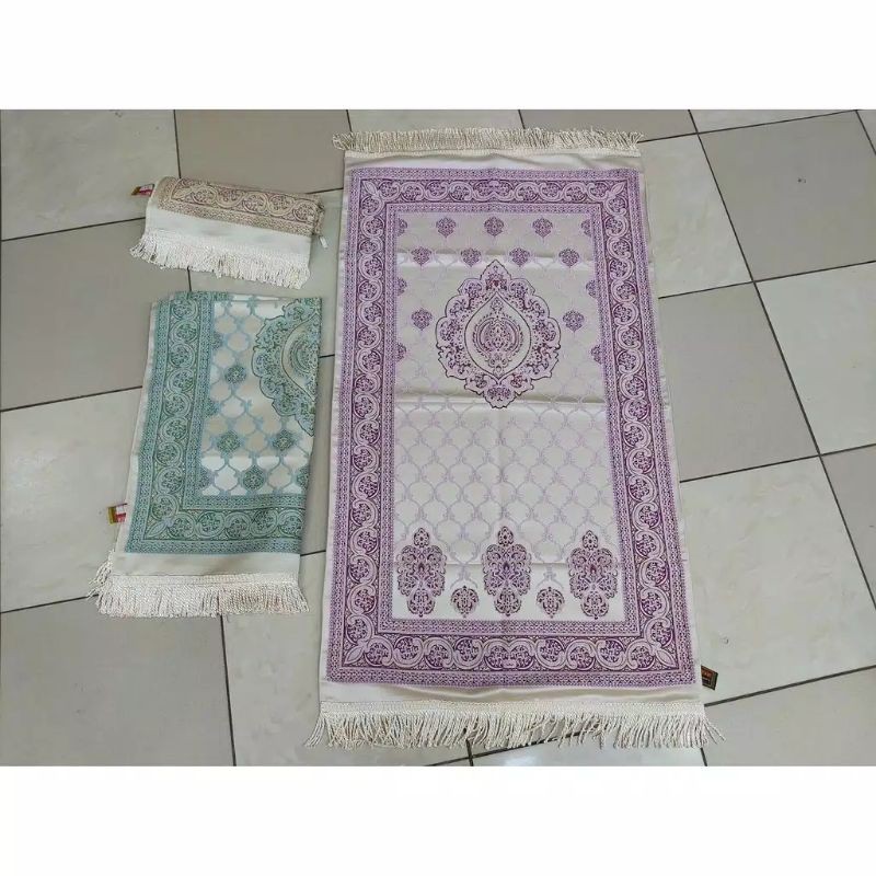 sajadah genova turkey premium motif buket seserahan