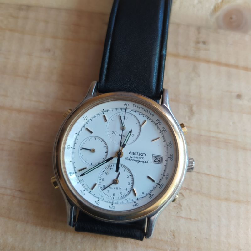 jam tangan seiko 7t32-6a50 rare vintage jadul