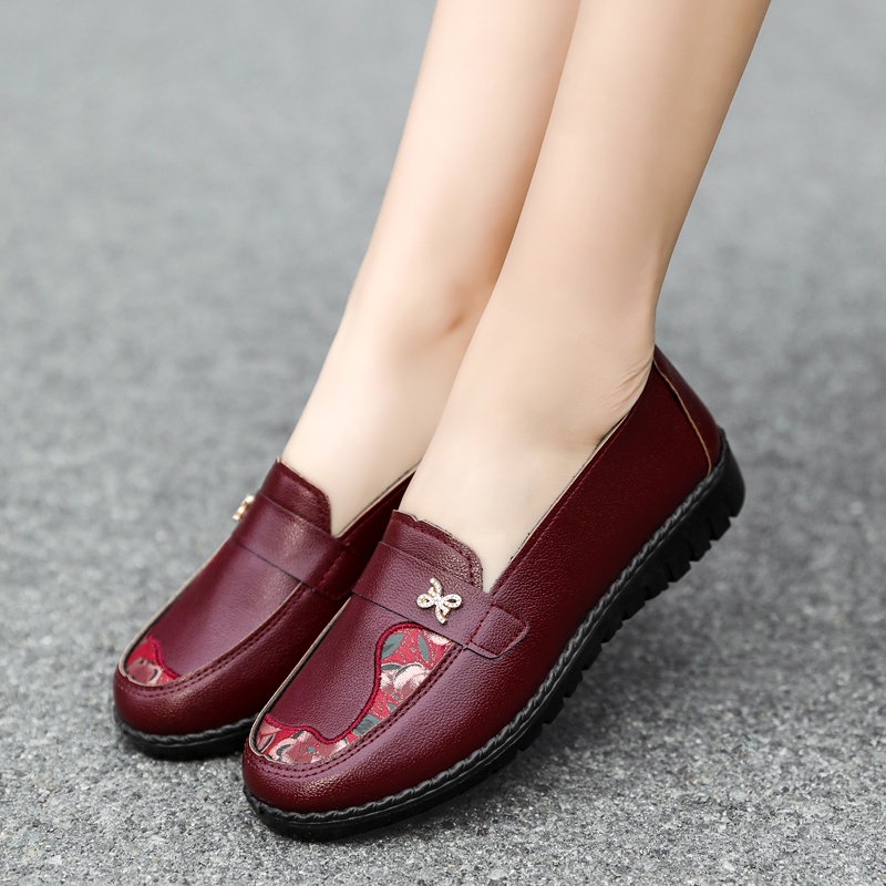 Sepatu Flats Wanita Loafer Import Sepatu Kerja Wanita