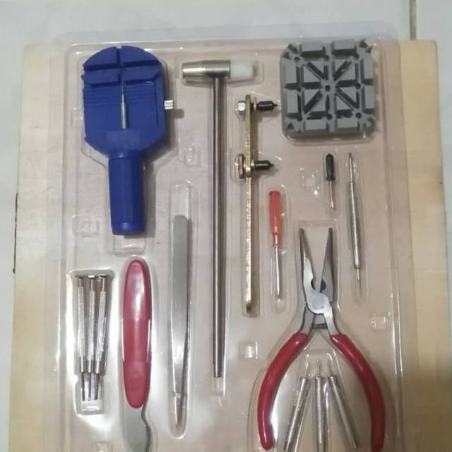 TOOLS SET WATCH TALI JAM TANGAN ALAT SERVIS PEMOTONG RANTAI TALI JAM TANGAN