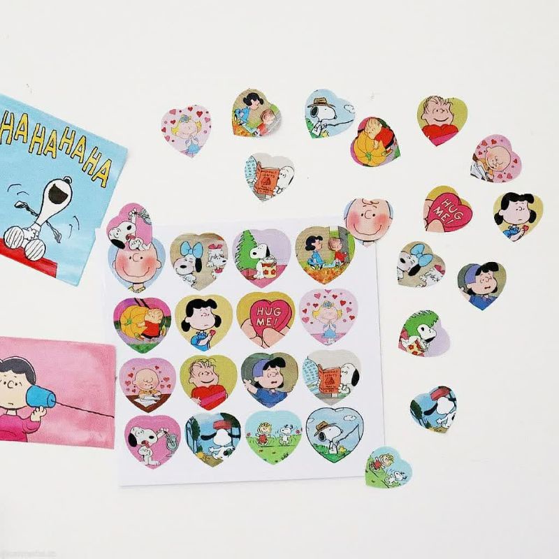 

Snoopy Sticker - Stiker Kartun Snopy dan Charlie
