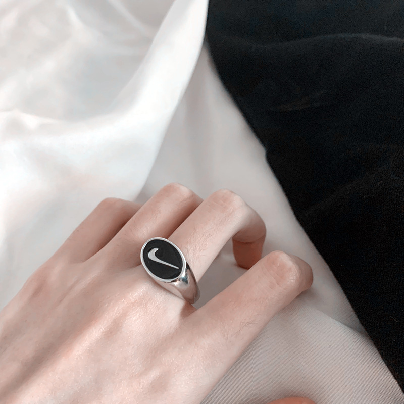 Go Hook Open Ring Accessories Personality Street Retro Simple Hipster