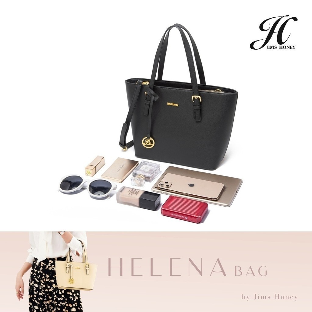 Jims Honey Helena Bag Tas Jinjing Bahu Wanita Cewek Fashion Korea Handbag Selempang Slingbag Import JH Murah Jimshoney Ori Cantik