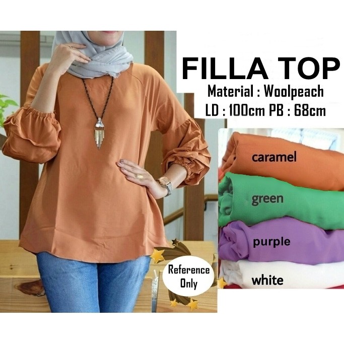 BAJU WANITA MURAH FILLA TOP BAJU WANITA GROSIR TANAH ABANG