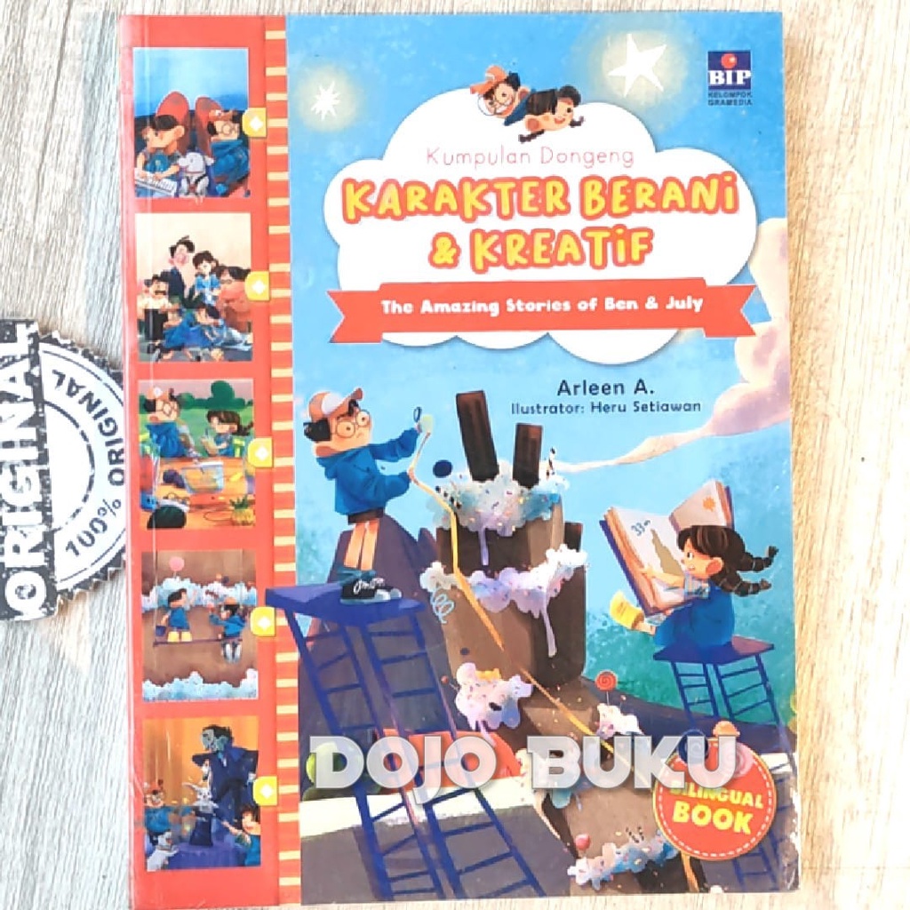 Buku Kumpulan Dongeng Karakter Berani &amp; Kreatif: Amazing Stories