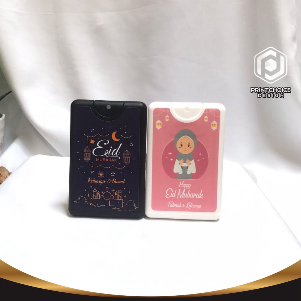 Custom Card Hand Sanitizer 20ml | EDISI IDUL FITRI / RAMADHAN / EID MUBARAK