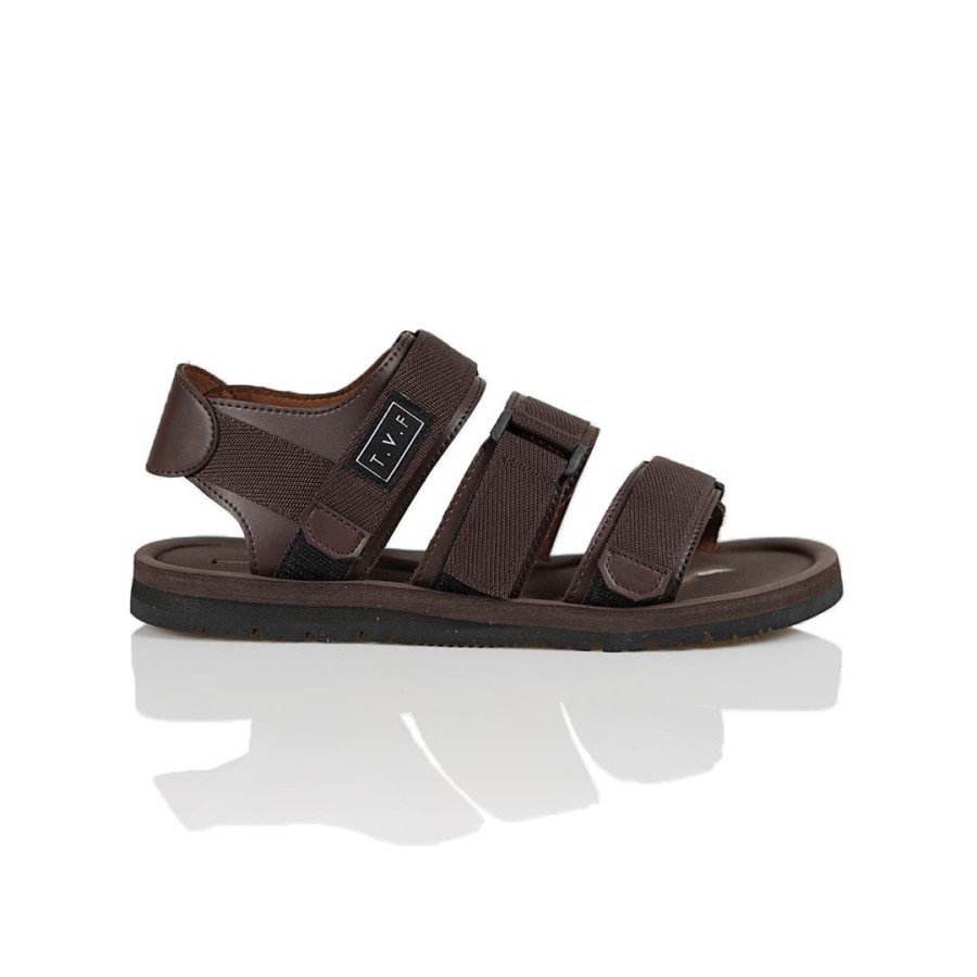 Sandal TVF FOOTWEAR  REIWAL BLACK BROWN