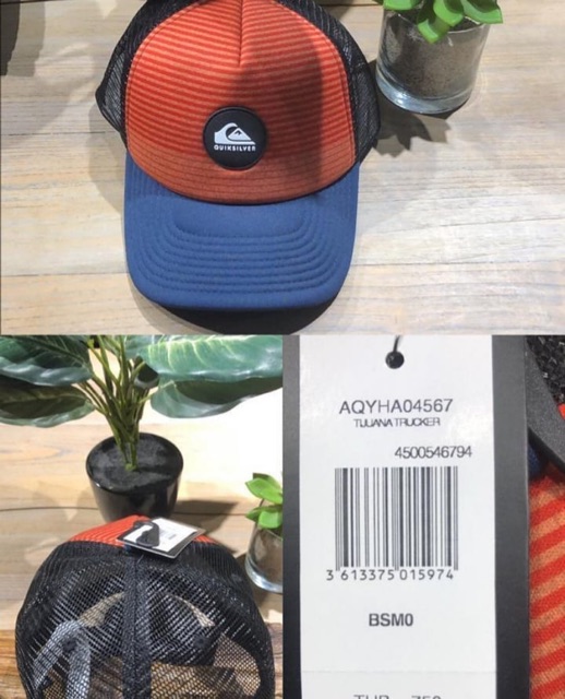 Topi QUIKSILVER Tijuanna Trucker Original BWNT