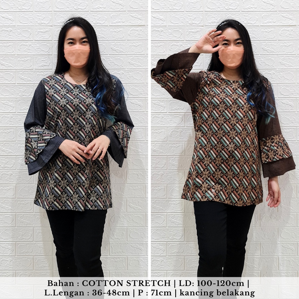 626 august batik blouse