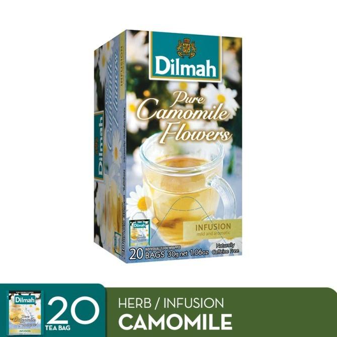 

Dilmah Pure Camomile Flowers Tea - Teh Celup Infusion