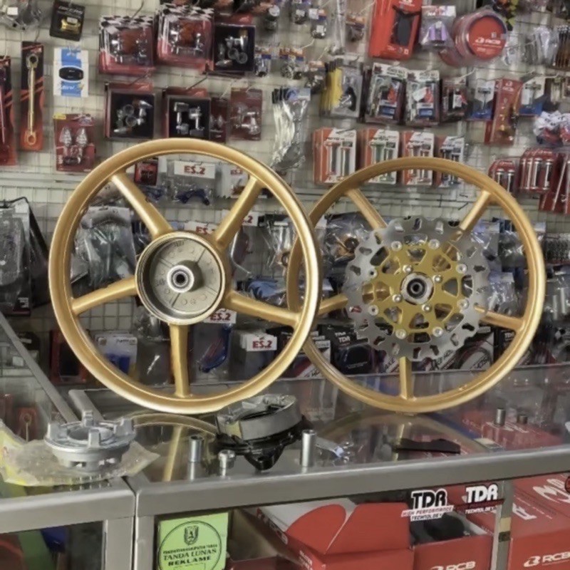 VELG RCB RACING BOY PNP TIGER REVO NON CAKRAM BELAKANG