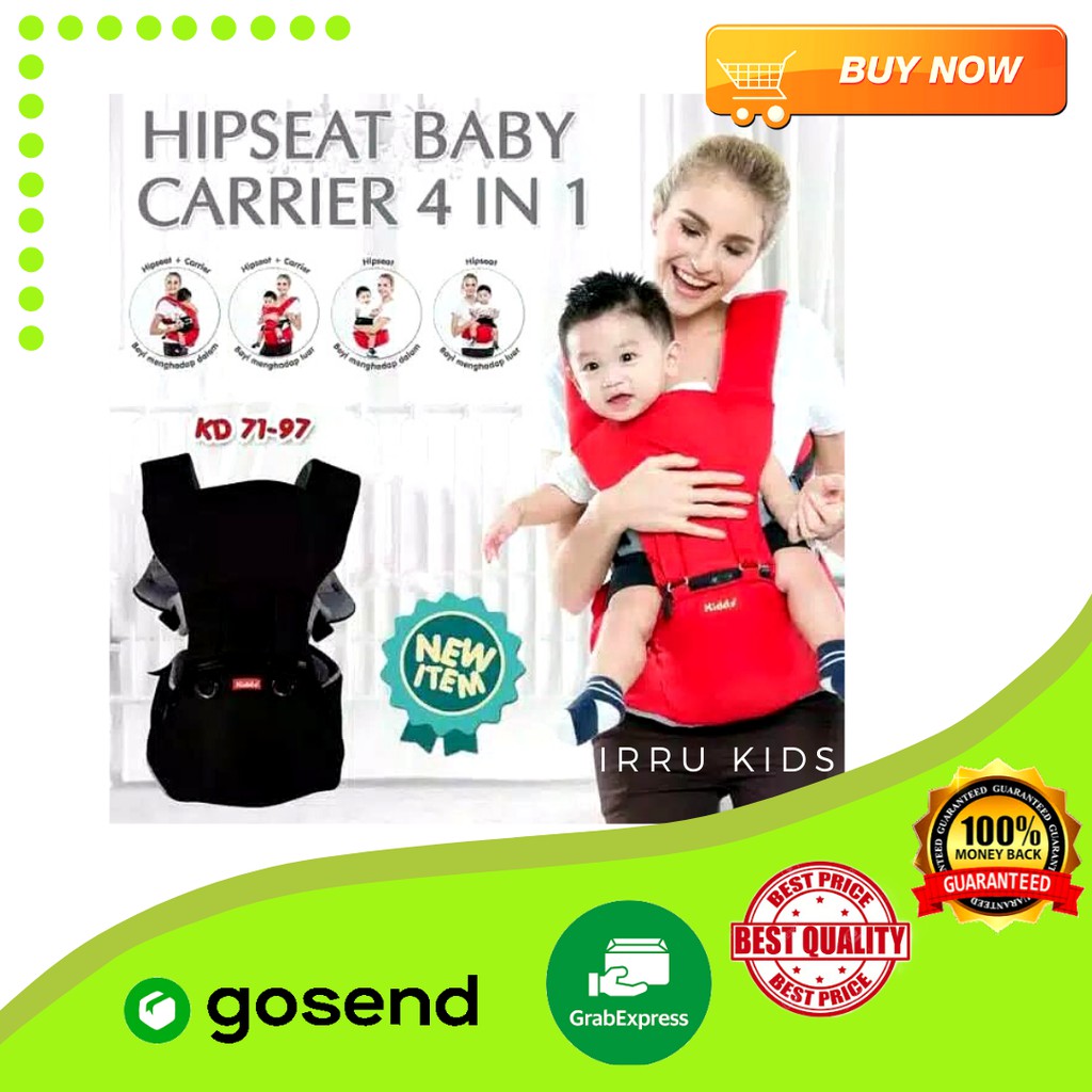 kiddy hipseat baby carrier 4 in 1