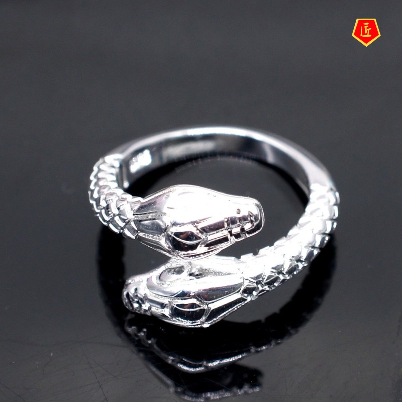 [Ready Stock]S925 Silver Minimalist Creative Animal Ring