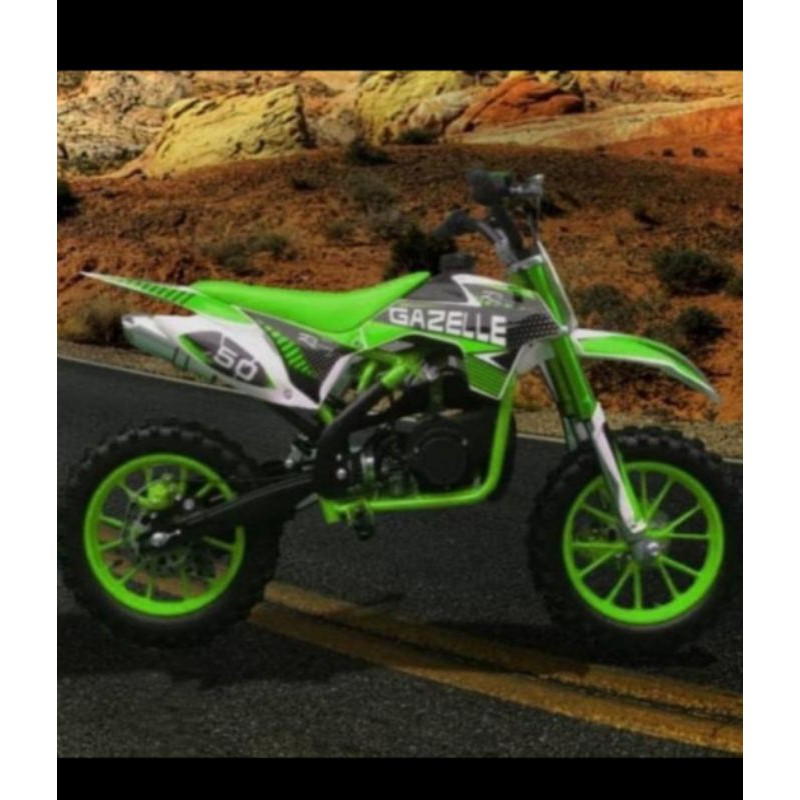 Motor Mini Trail MT4 Gazelle 50cc mesin 2 tak