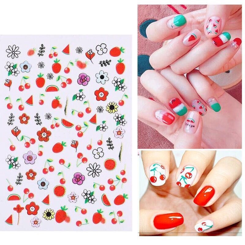 3D Nail Seal Art/Stiker Kuku