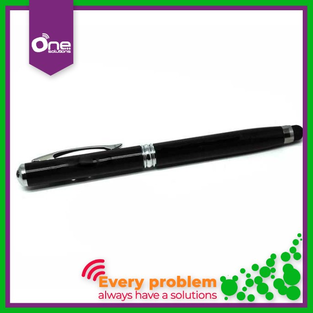 

Stylus 4in1 Ballpoint+Laser Pointer+Senter Stylus Karet Pulpen Aluminum Mewah Bolpen Multifungsi