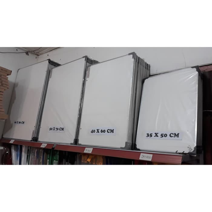 

NEW PRODUK PAPAN TULIS 40 X 60 CM WHITE BOARD