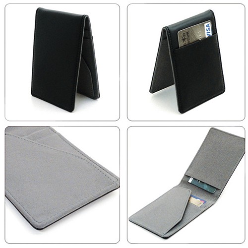 Dompet Money Clip Man wallet Leather Penjepit Uang