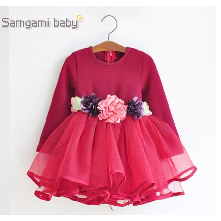 DRESS NATAL. DRESS MERAH. BAJU MERAH. DELILAH RED. BAJU ANAK NATAL