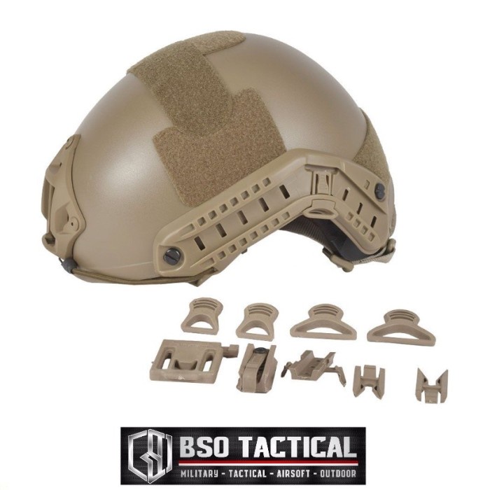 MAINAN & HOBI AKSESORIS AIRSOFT GUN TACTICAL HELMET PJTYPE AIRSOFT HELM IMPORT