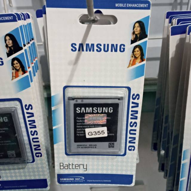 Baterai batre samsung core 2 G355