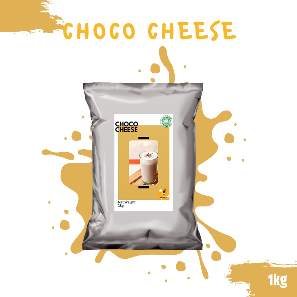 BUBUK MINUMAN RASA CHOCO CHEESE 1KG / SERBUK MINUMAN ANEKA RASA / BUBUK MINUMAN KEKINIAN / MINUMAN INSTAN / BOBA DRINKS