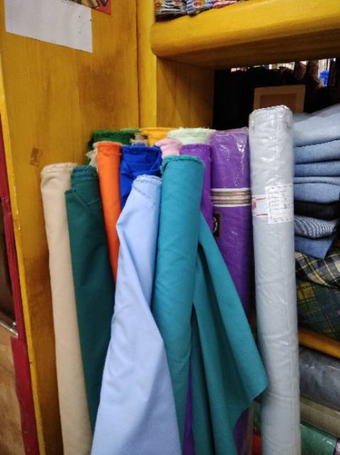 KAIN SERAGAM OXFORD / BAHAN OXFORD / KATUN OXFORD TERMURAH / OXFORD SARIWARNA / OXFORD TERMURAH DRILL AMERICAN OXFORD SERAGAM SEKOLAH