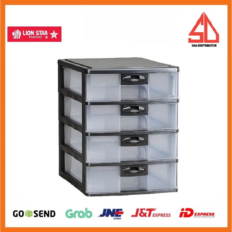 LACI KERTAS A4 PR-34 Pressa Container A4 (4 Stacks) LION STAR MURAH