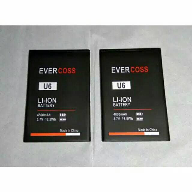 Baterai Evercoss U6 Xtream 1 Plus batre Batera Battery