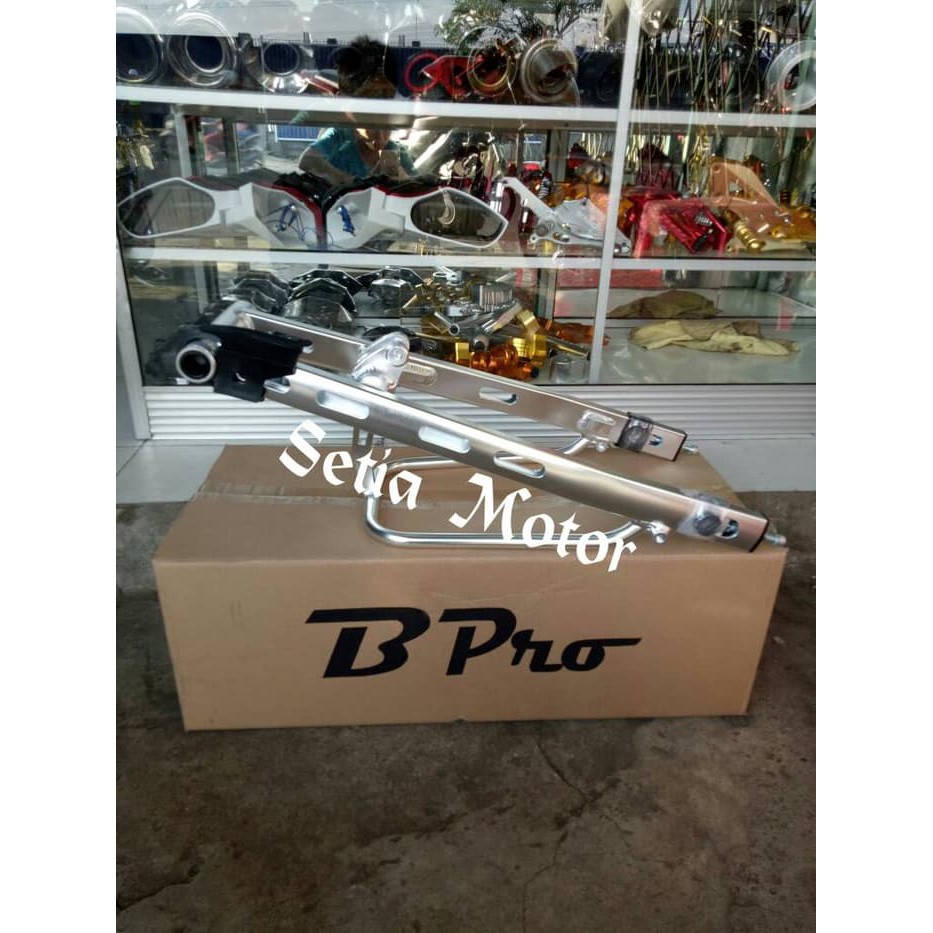 Arm - Sasis B-Pro Drag - Bolong Satria Fu - Swing Arm Paddock - Variasi Motor