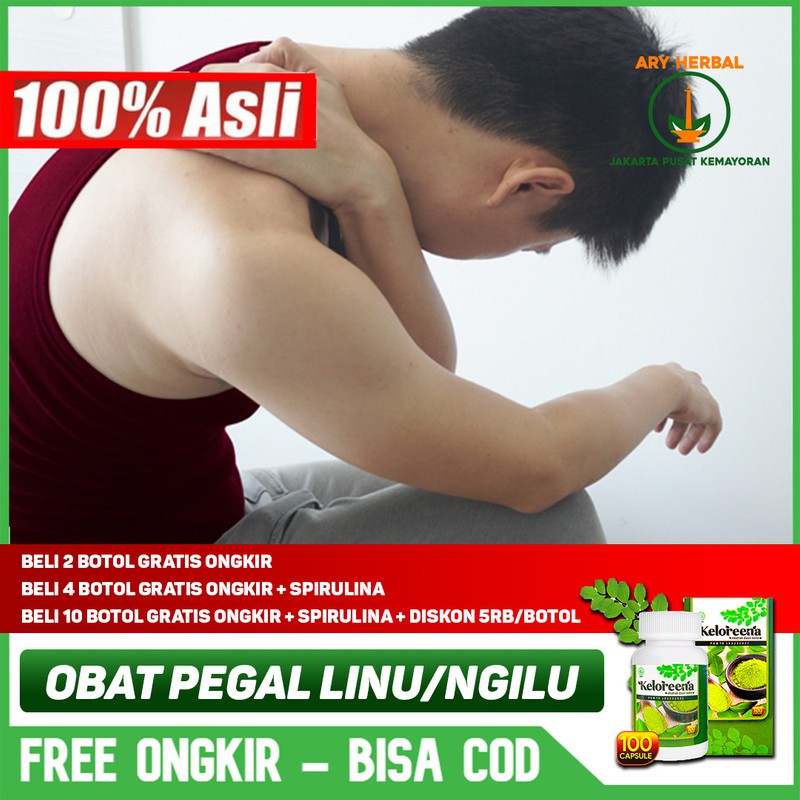 

Obat Pegal Linu / Ngilu Keloreena Kapsul Eksrak Daun Kelor Asli 100% Original Herbal Terlaris