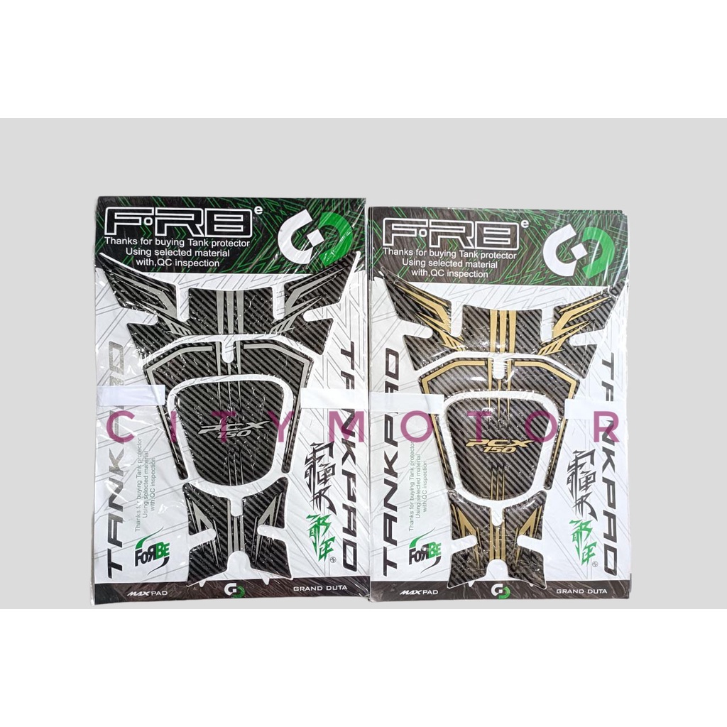 TANKPAD PELINDUNG TANGKI PREMIUM HONDA PCX 150 NEW LOKAL MOTIF CARBON
