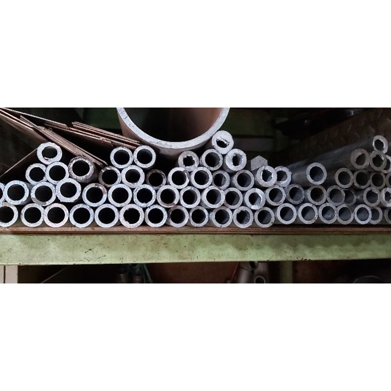 pipa alumunium od 25mm tebal 4mmx70cm