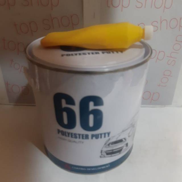 DEMPUL 66 POLYESTER PUTTY UKURAN GALONAN