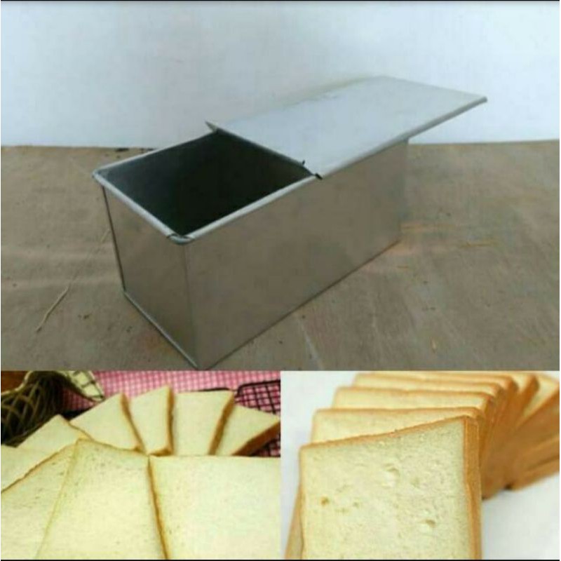 Loyang Roti Tawar bread + Tutup uk 22 x 12 x 12 cm