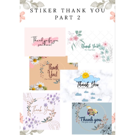 

Stiker Thank You Aesthetic Part 2