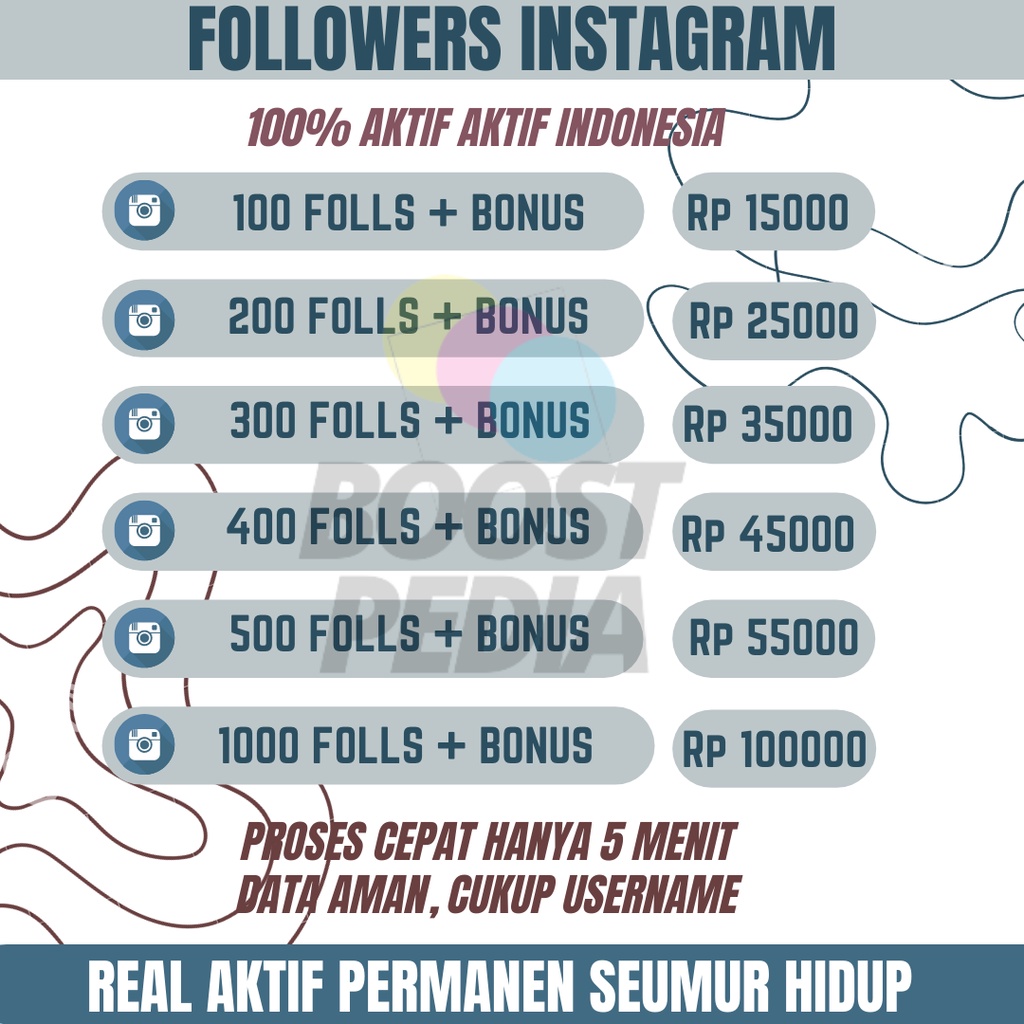 Followers Instagram Indonesia Permanen Followers Ig Real Aktif Layanan Akun Follower Indo Instagram Termurah dan Cepat