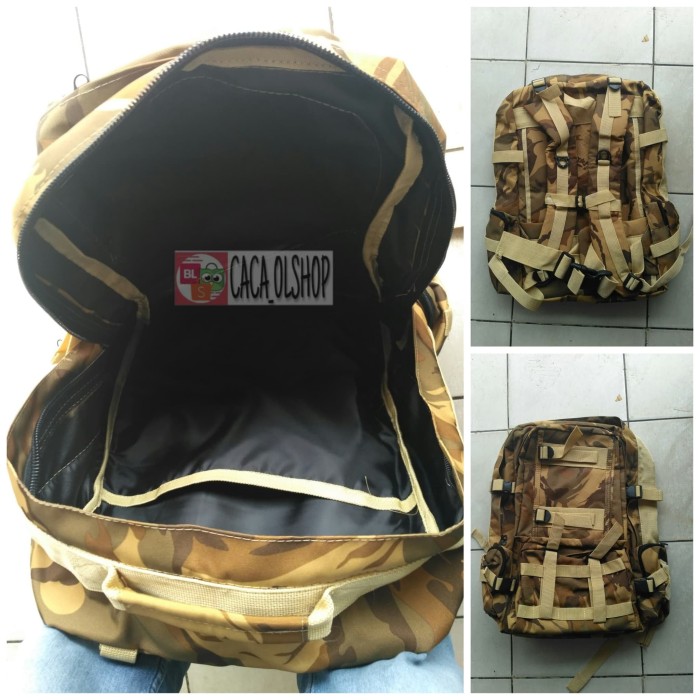 MT (STE4567) Tas|Ransel Punggung|Gemblok Loreng Lebanon|UN|PBB Standar TNI elegan