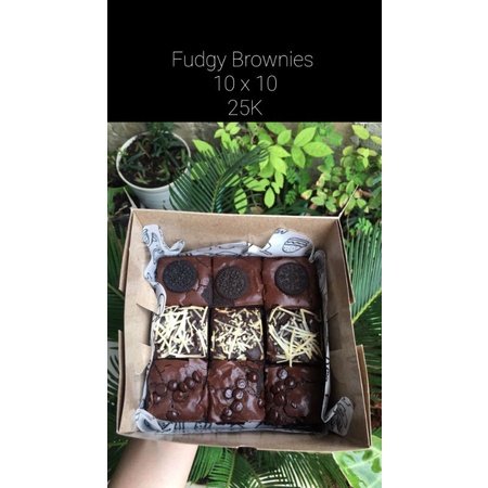 

Brownies Fudgy