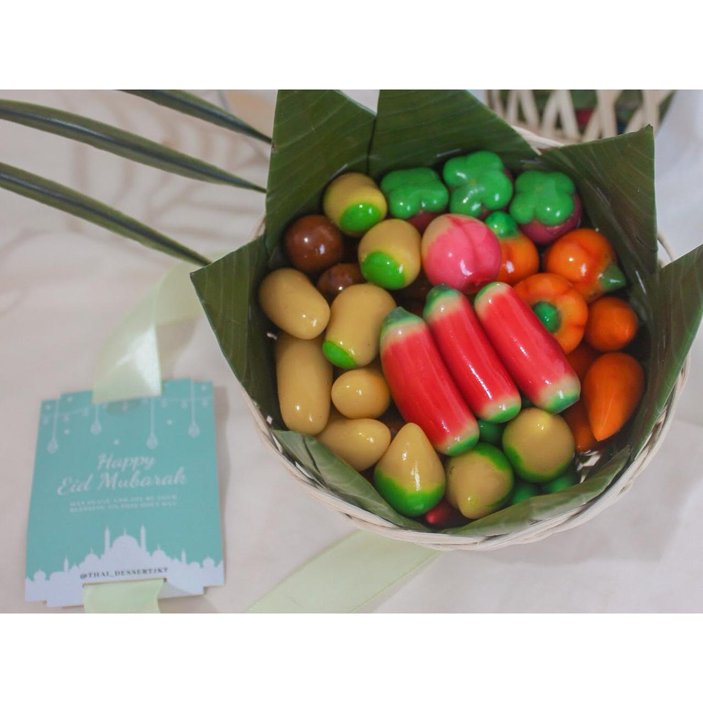 

Kue Kering Ramadhan keranjang isi 55 Pcs |Camilan/jajanan ringan/manisan/suvenir/dessert|