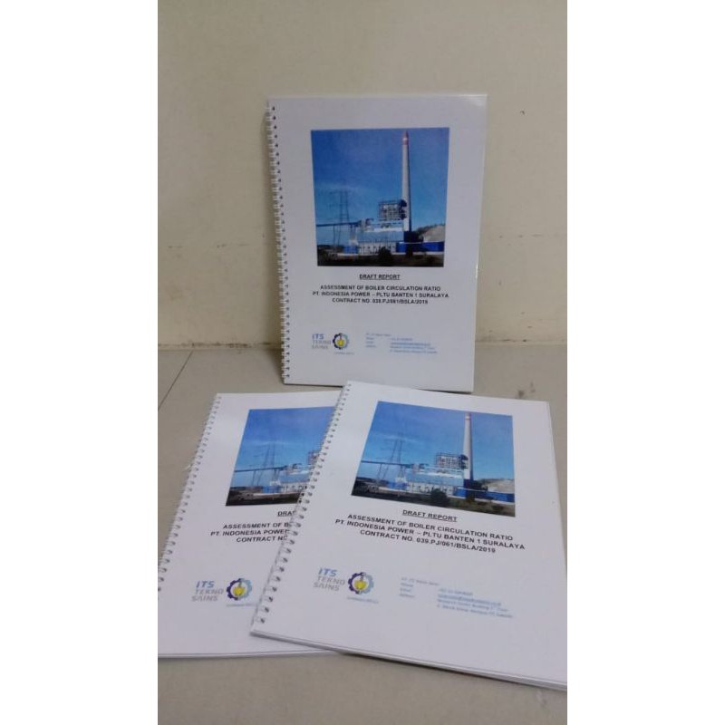 Jasa Jilid Spiral Kawat Mika Depan Belakang Shopee Indonesia