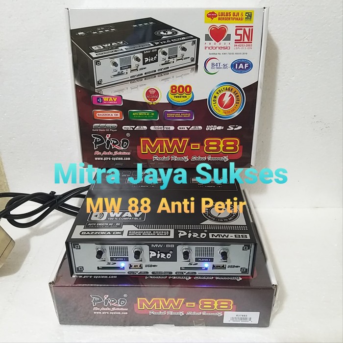 {BISA COD MURAH} Amplifier ampli Walet Piro MW 88