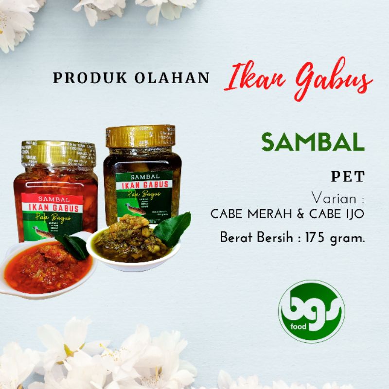 

SAMBAL IKAN GABUS 175 GRAM
