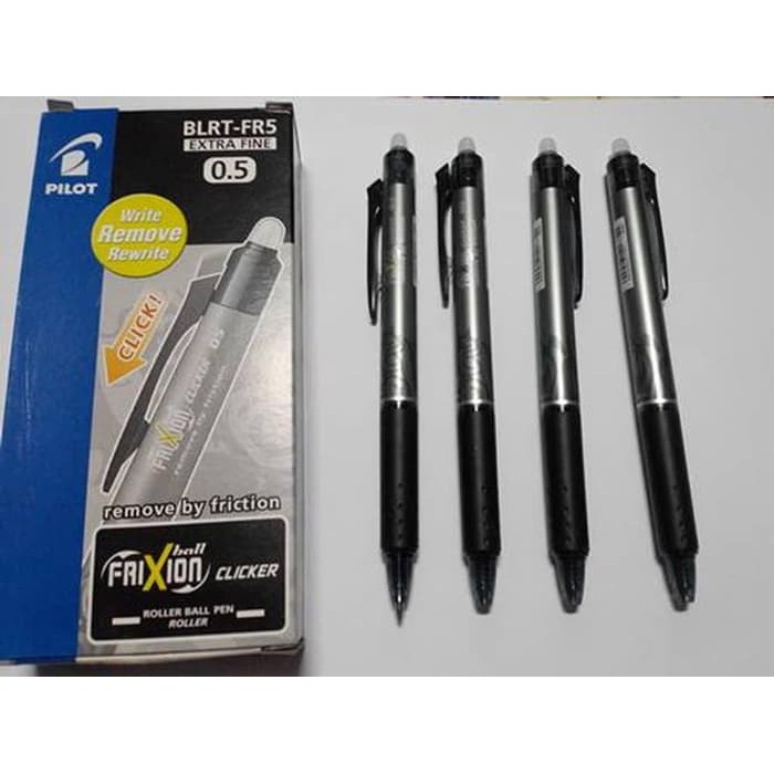 

TERBARU Pulpen FRIXION PILOT 05/07 (PULPEN YANG BISA DIHAPUS) - Hitam