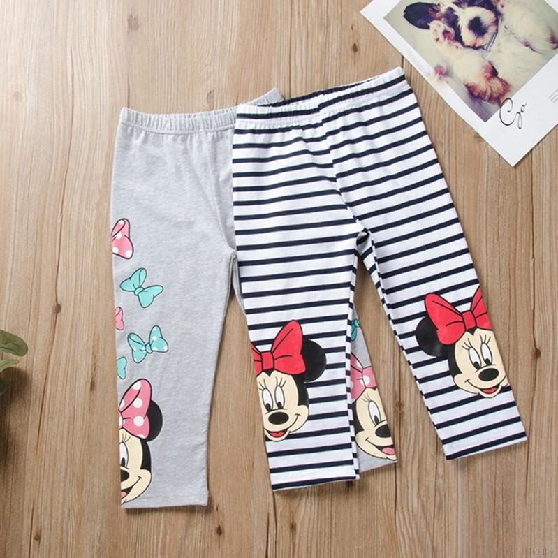 Tfbaby Celana  Legging  Anak Perempuan  Motif Print Kartun 
