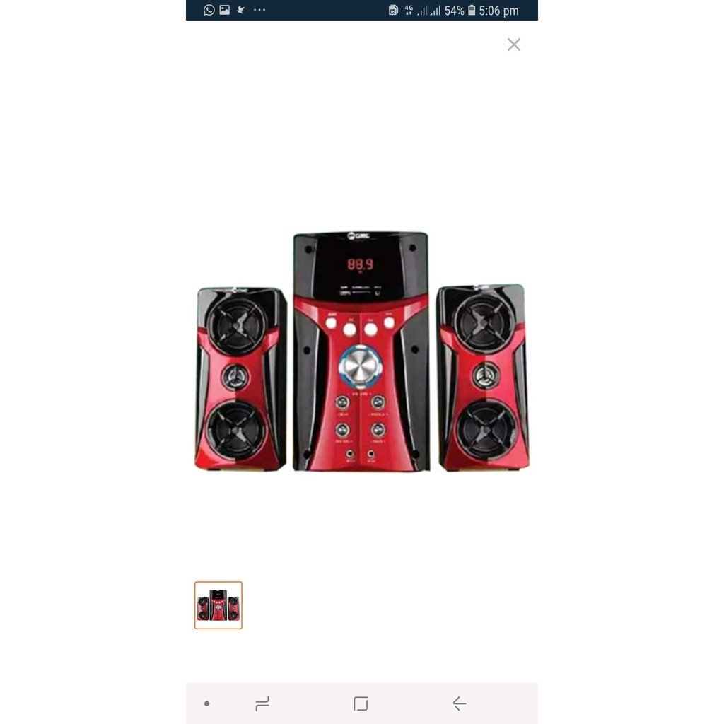 Berkah Ramadhan GMC Speaker Multimedia 885  B Murah