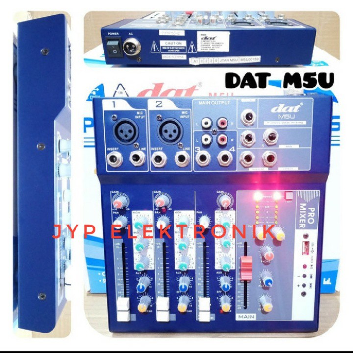 Mixer Audio DAT M5U / DATM5U 4 Channel